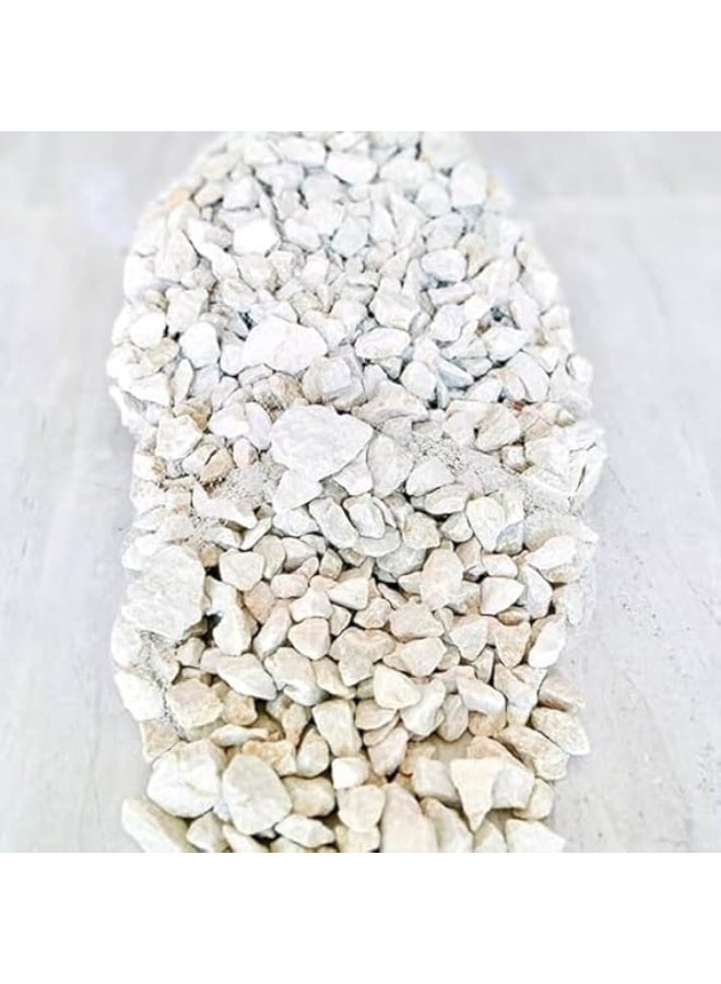 Garden "Crushed natural white marble for decoration." (garden hub) - Image 2